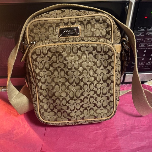 Coach Other - Coach Brown Signature Vintage Messenger Bag